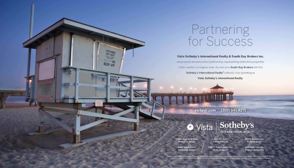 Vista Sotheby's and South Bay Brokers real estate merger