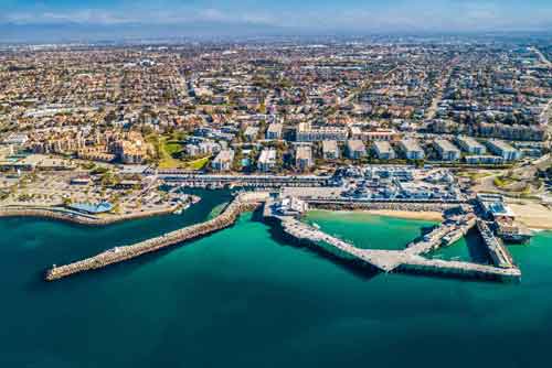 King Harbor and the Redondo Pier