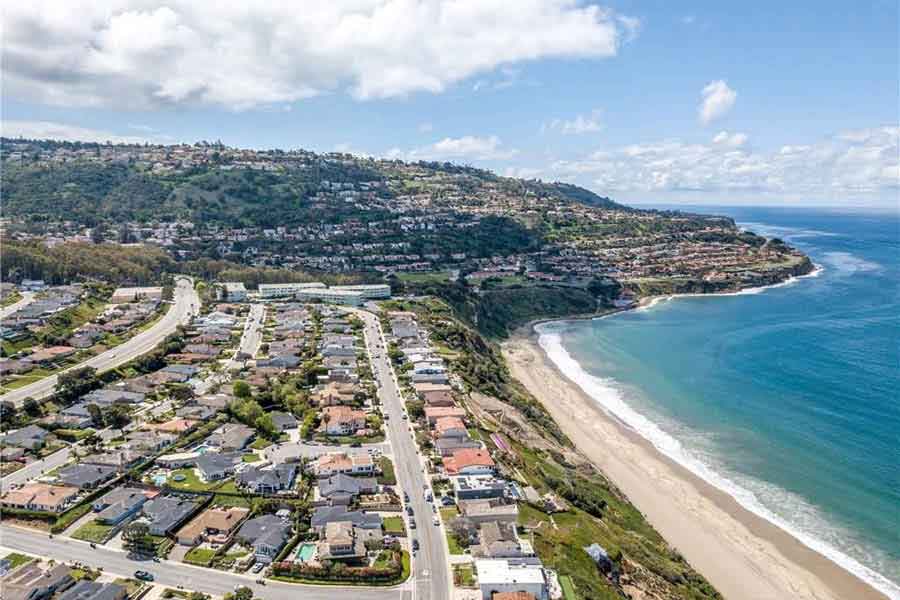 Beach homes in the Hollywood Riviera