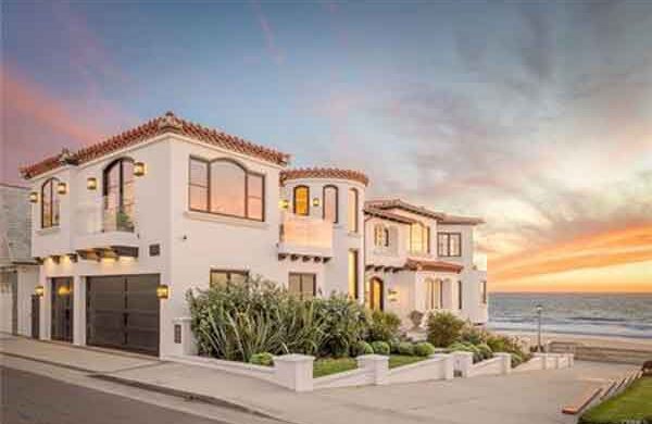 beachfront home for sale at 1920 The Strand Manhattan Beach California